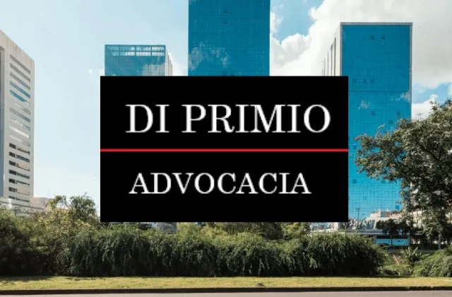 Página inicial do site Di Primio Advocacia, institucional responsivo